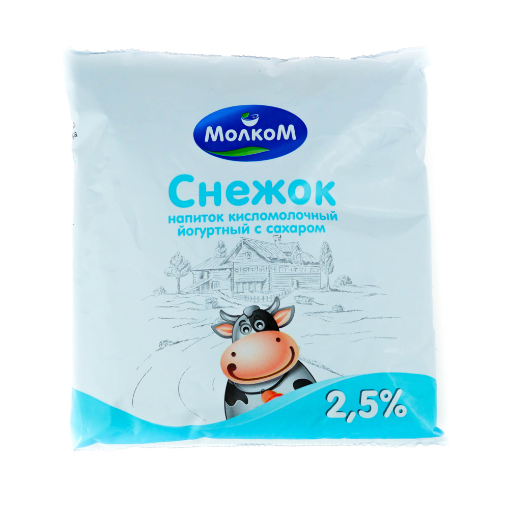 Купить продукт кисломолочный снежок молком 2,5% 0,5л с доставкой на дом в  магазине SPAR