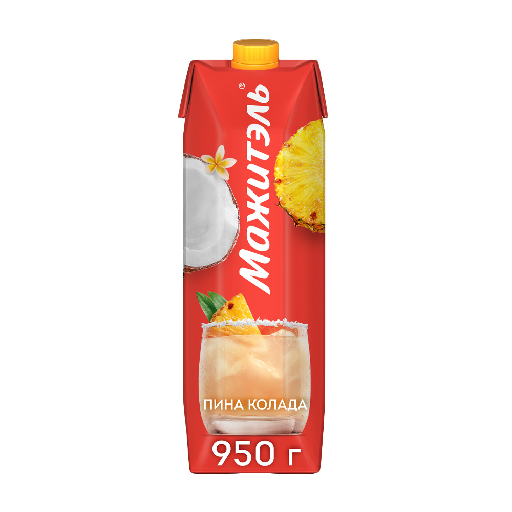 Изображение товара Напиток Сывороточный Мажитэль Пина-Колада 0,04% 950г
