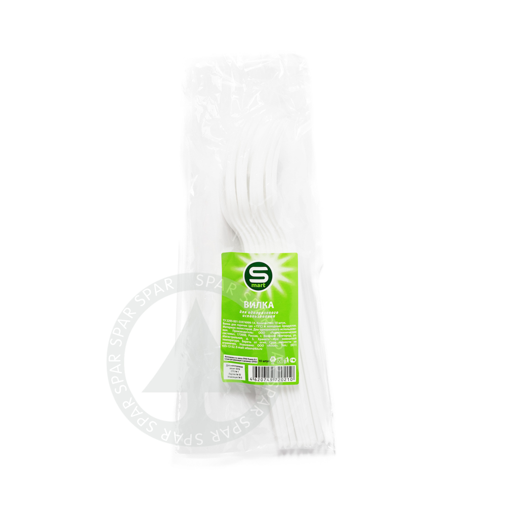 Изображение товара Вилка Одноразовая SMART 10шт