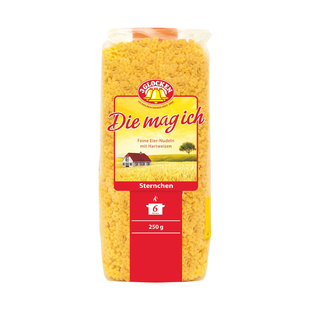 Изображение товара Макаронные Изделия 3 Glocken Мелкие Звездочки 250г