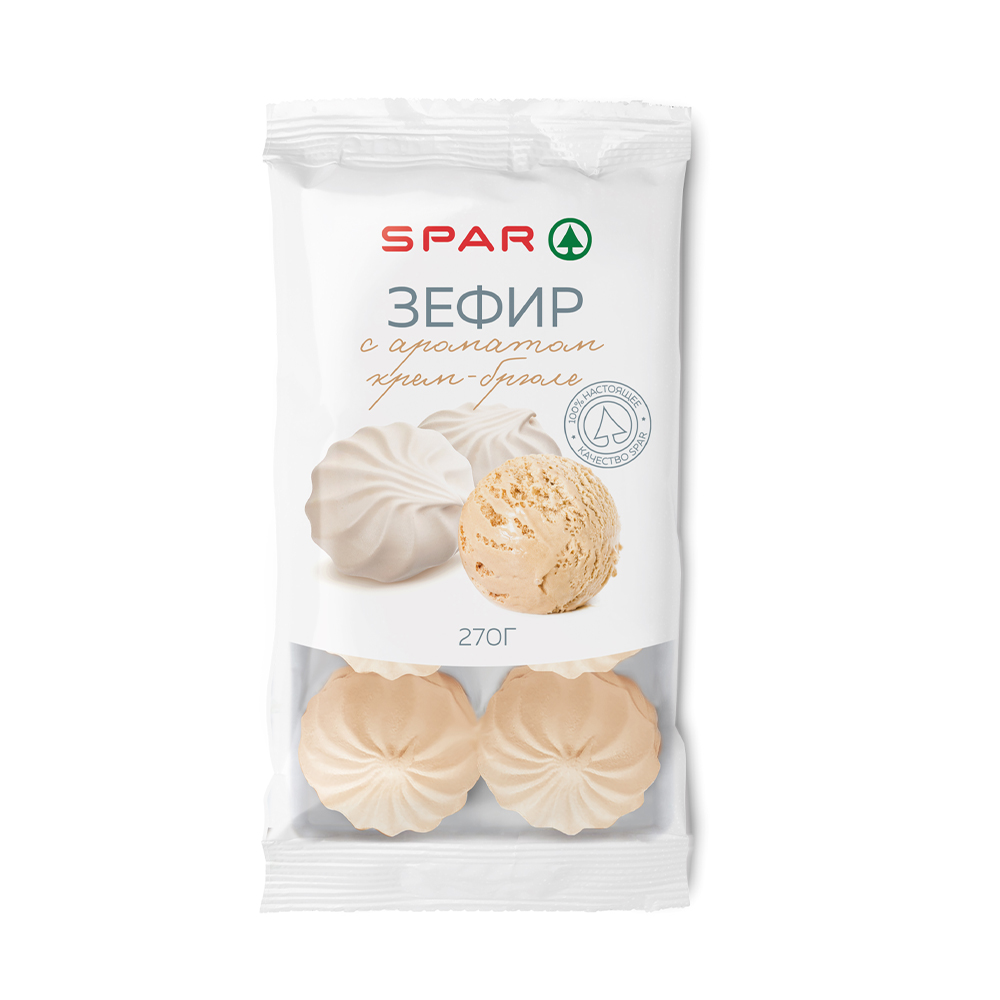 Купить зефир spar крем-брюле 270г с доставкой на дом в магазине SPAR
