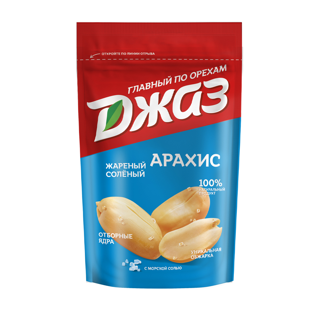 Изображение товара Арахис Джаз Жареный Соленый 150г