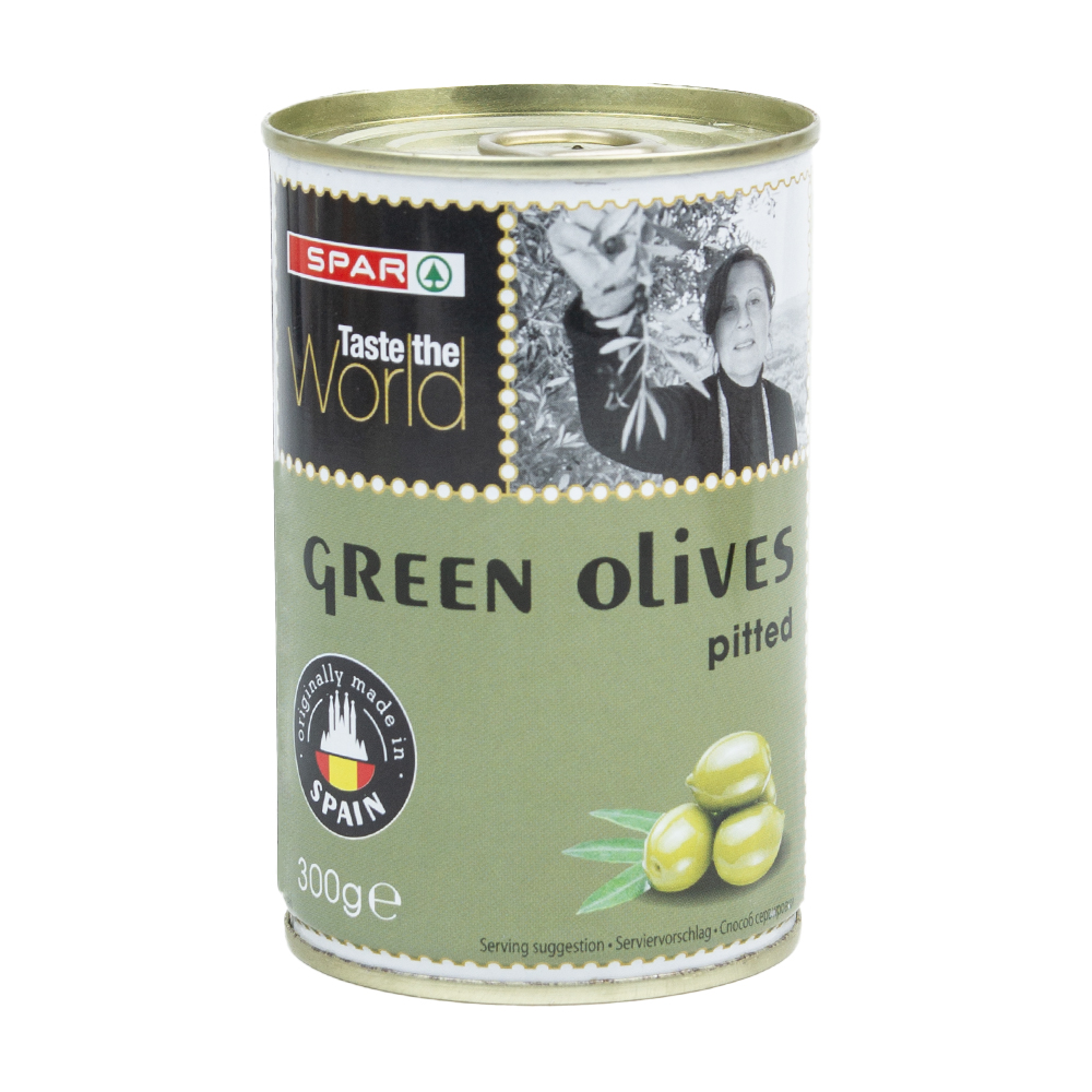 Изображение товара Оливки SPAR без Косточек 300г ж/б