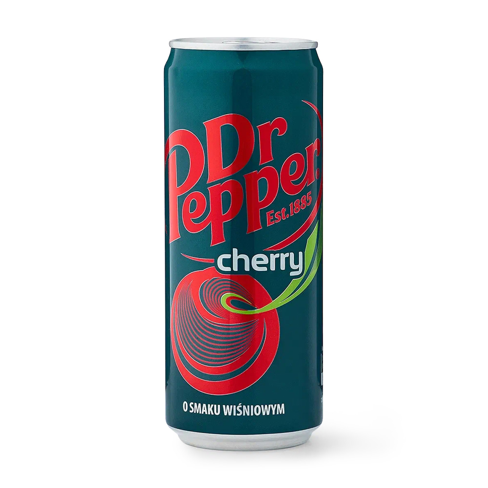 Изображение товара Напиток Dr Pepper Cherry Газированный 0,33л ж/б