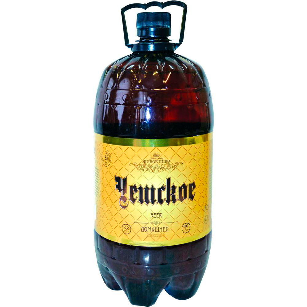 Изображение товара Пиво Чешское Домашнее 3,2% 1,5л пэт