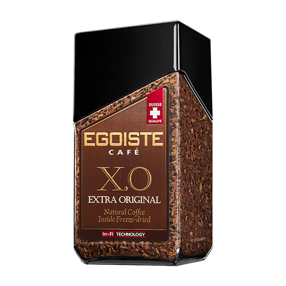 Изображение товара Кофе Растворимый Egoiste X.O 100г Стекло