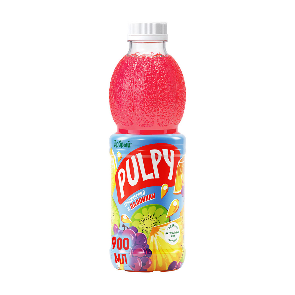 Купить напиток добрый сокосодержащий pulpy tropic 0,9л с доставкой на дом в  магазине SPAR