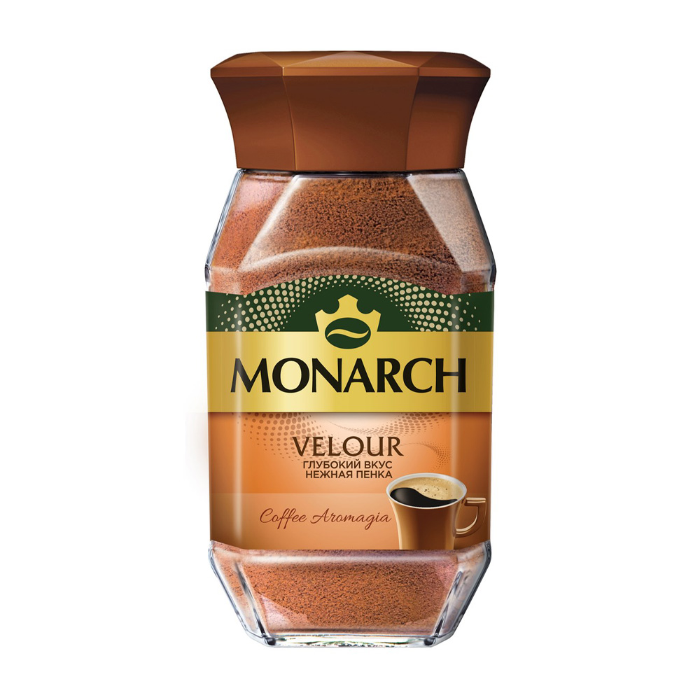 Изображение товара Кофе Растворимый Monarch Velour 95г Стекло