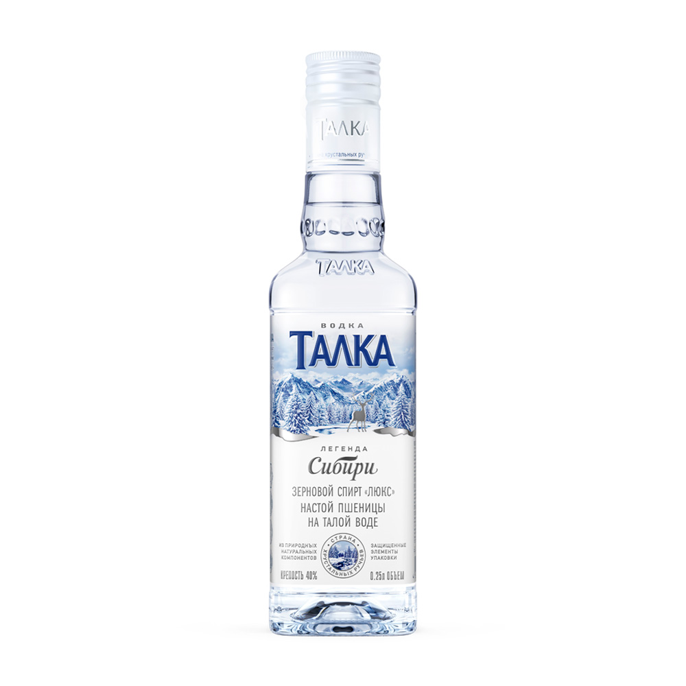 Купить водка талка 40% 0,25л с доставкой на дом в магазине SPAR
