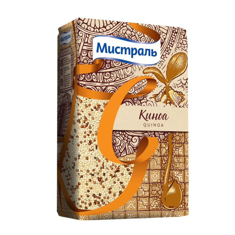 Изображение товара Киноа МИСТРАЛЬ 500 г - безглютеновая крупа с ореховым вкусом