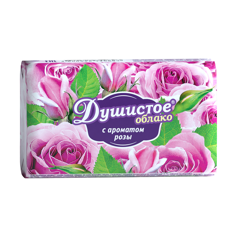 Изображение товара Мыло Душистое Облако Роза 90г