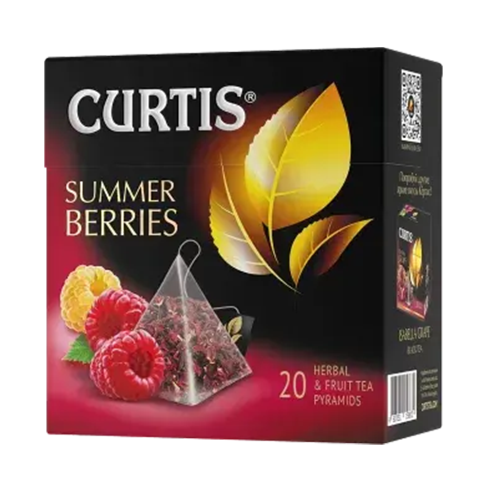 Купить чай каркаде curtis summer berries 20 пирамидок с доставкой на дом в  магазине SPAR