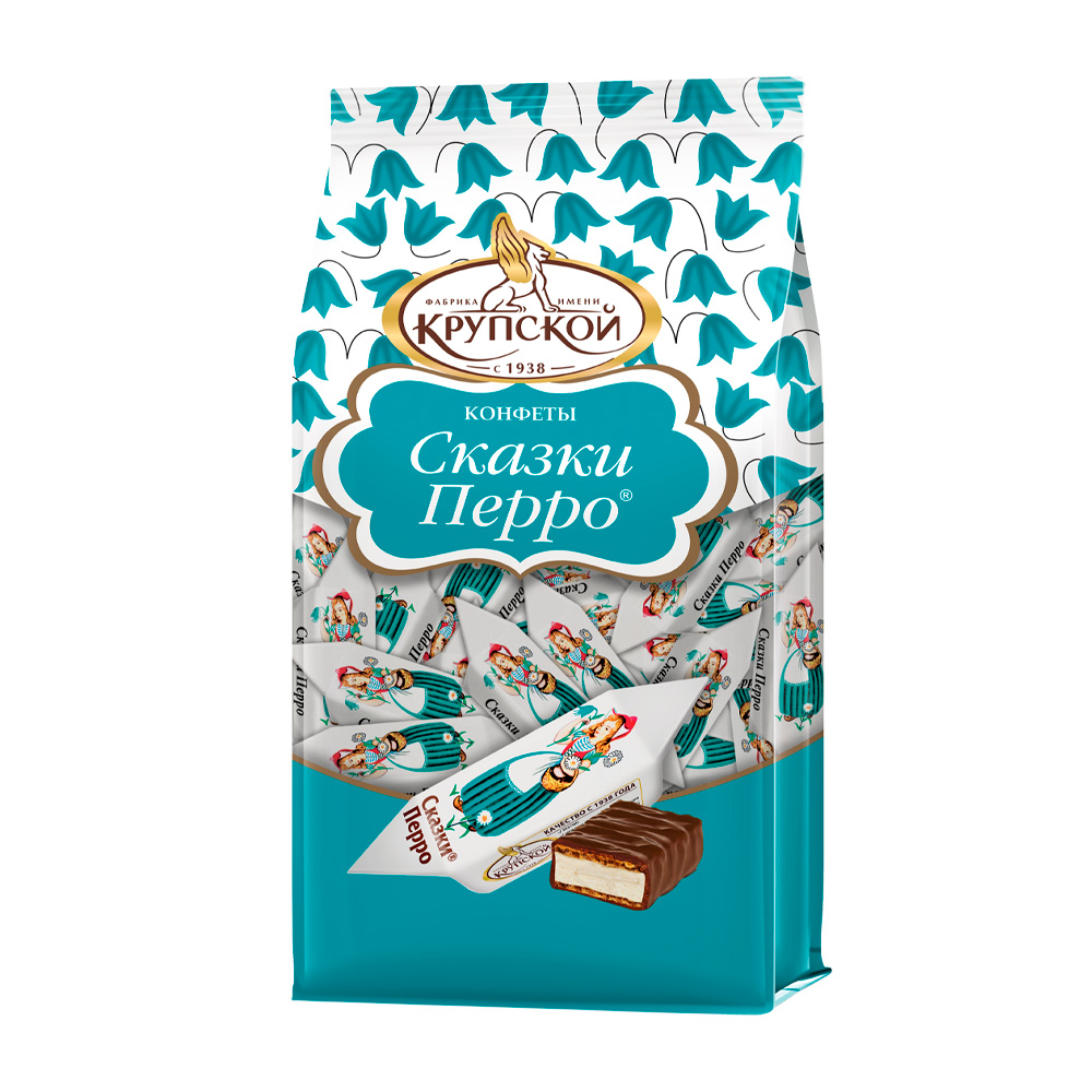 Изображение товара Конфеты Сказки Перро 200г — вафельные шоколадные конфеты