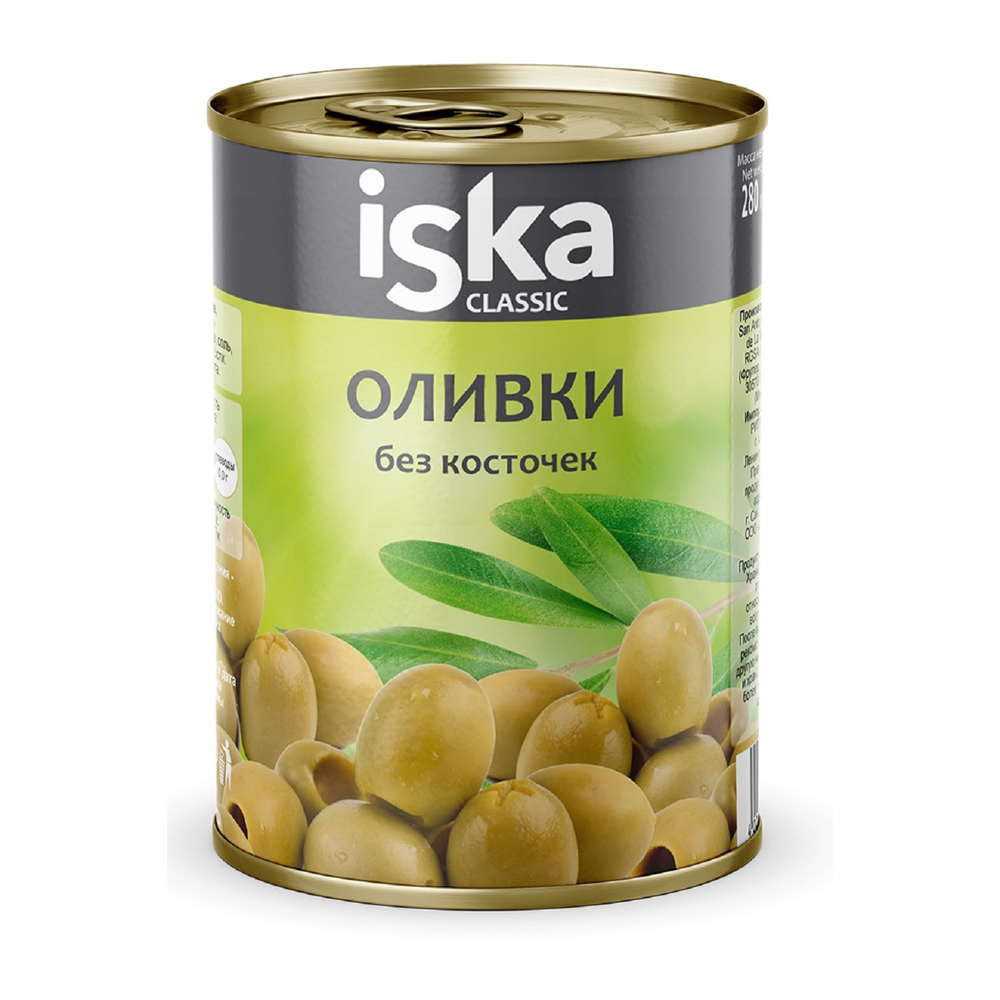 Купить оливки iska без косточек 300мл с доставкой на дом в магазине SPAR