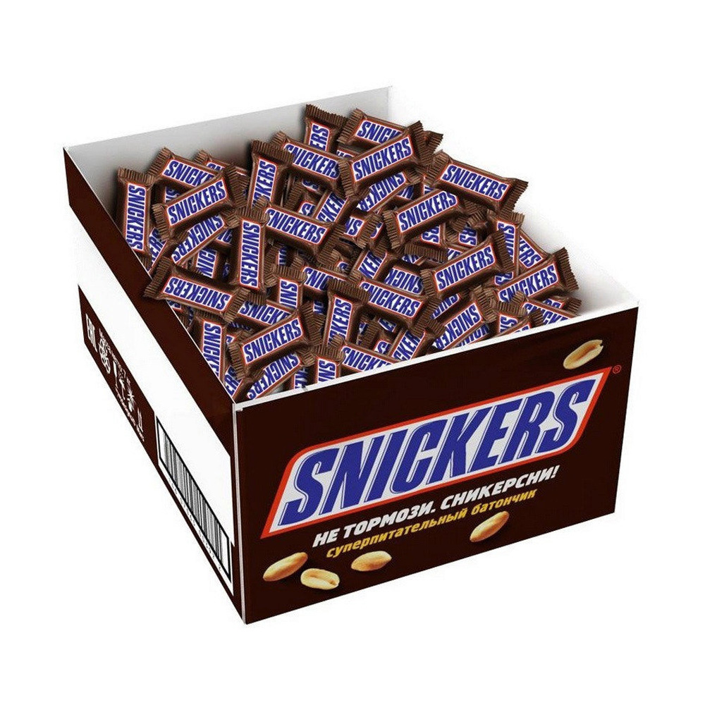Купить конфеты snickers минис 2,9кг с доставкой на дом в магазине SPAR
