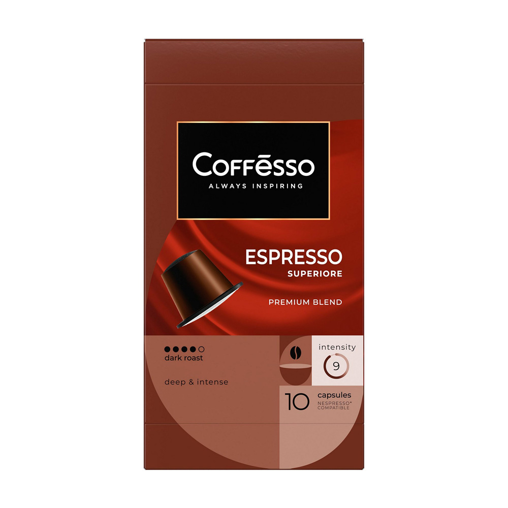 Изображение товара COFFESSO Espresso Superiore — капсулы, 0.05 кг