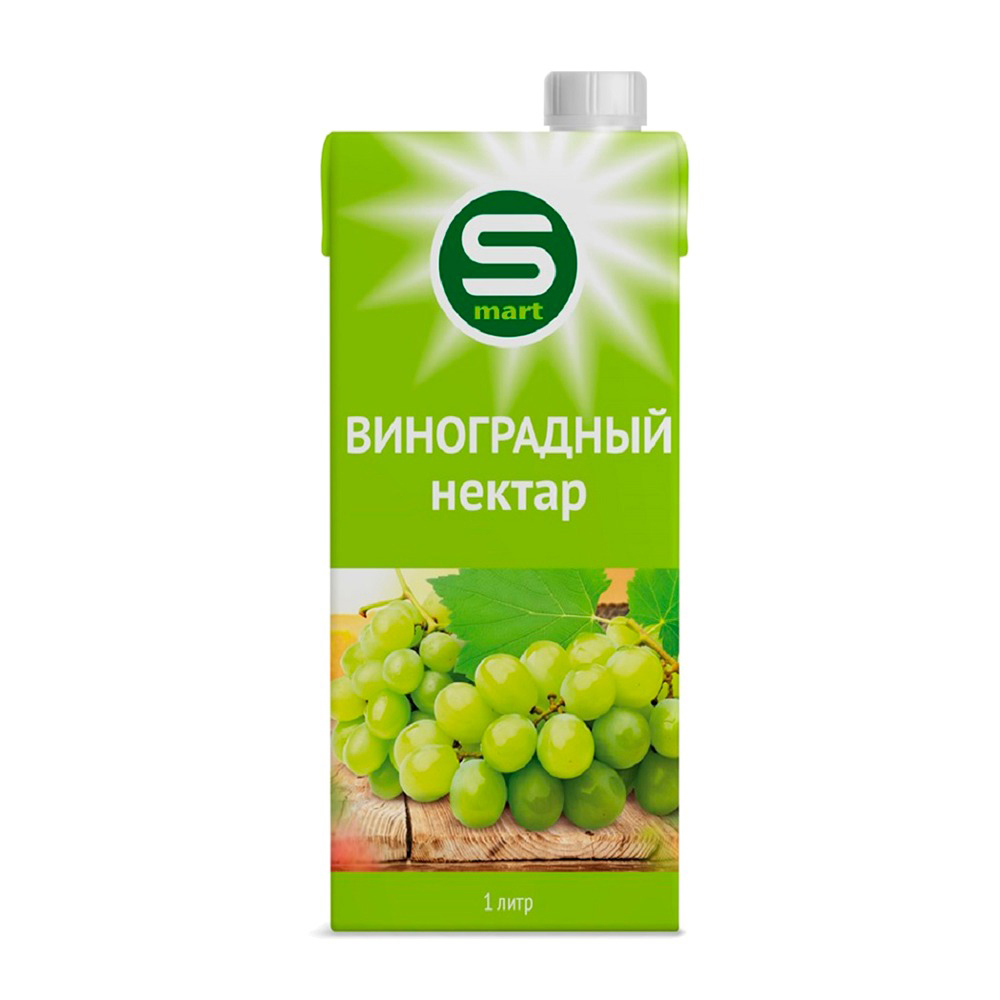 Купить нектар smart виноград 1л с доставкой на дом в магазине SPAR