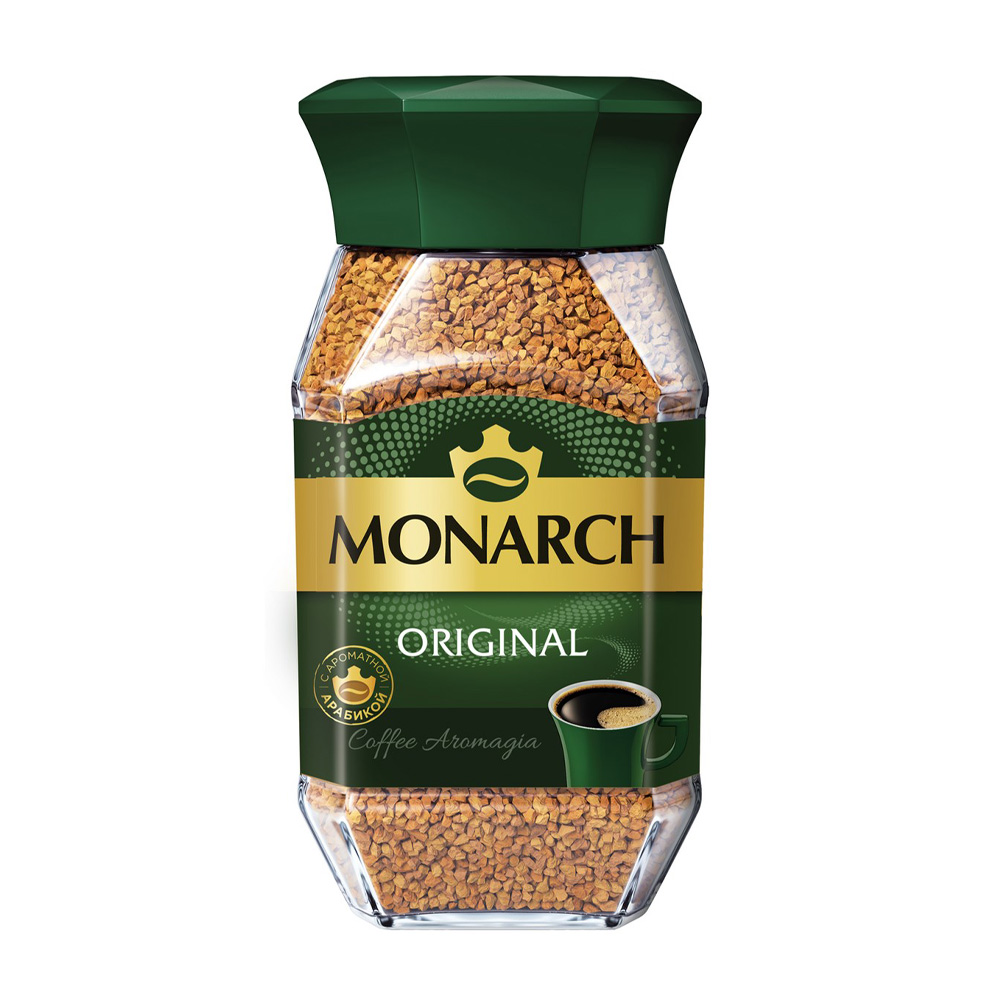 Изображение товара Кофе Растворимый Monarch Original 95г Стекло