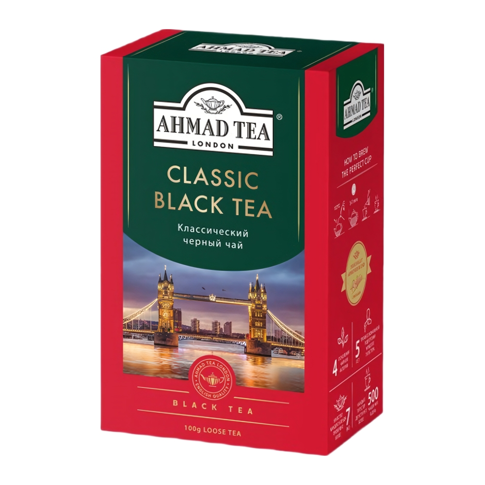 Изображение товара Чай Черный Ahmad Tea Classic Листовой 100г