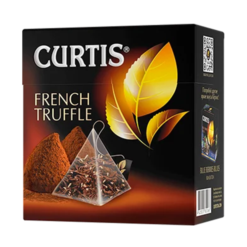 Купить чай черный curtis french truffle 20 пирамидок с доставкой на дом в  магазине SPAR