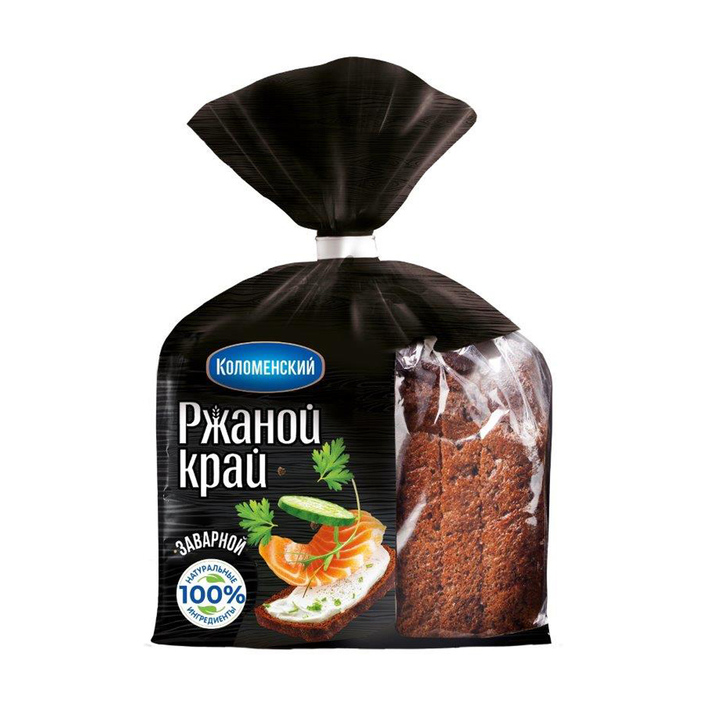 Изображение товара Хлеб Ржаной Край Заварной 300г