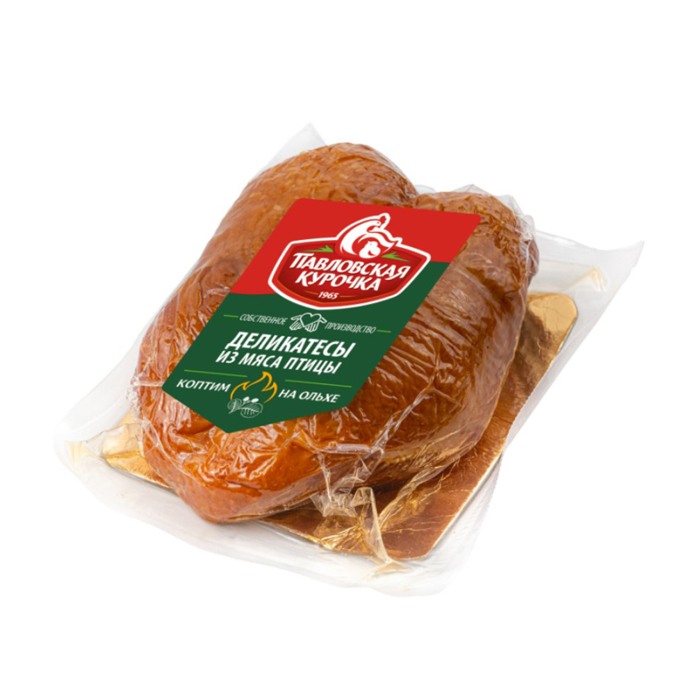 Изображение товара Грудка цыплёнка бройлера копчено-варёная Павловская курочка