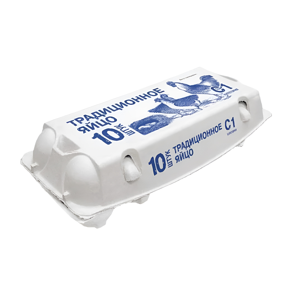 Изображение товара Яйцо Куриное Башкирская ПФ Столовое Белое С1 10шт