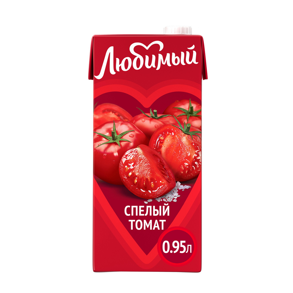 Изображение товара Нектар Любимый Спелый Томат 0,95л
