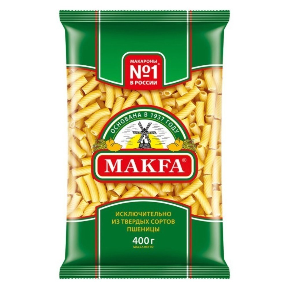 Изображение товара Макаронные Изделия Makfa Рожки 400г