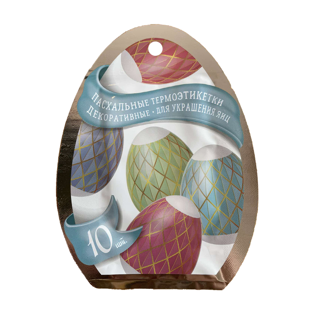 Изображение товара Пасхальные Декоративные Термоэтикетки 10шт в Ассортименте
