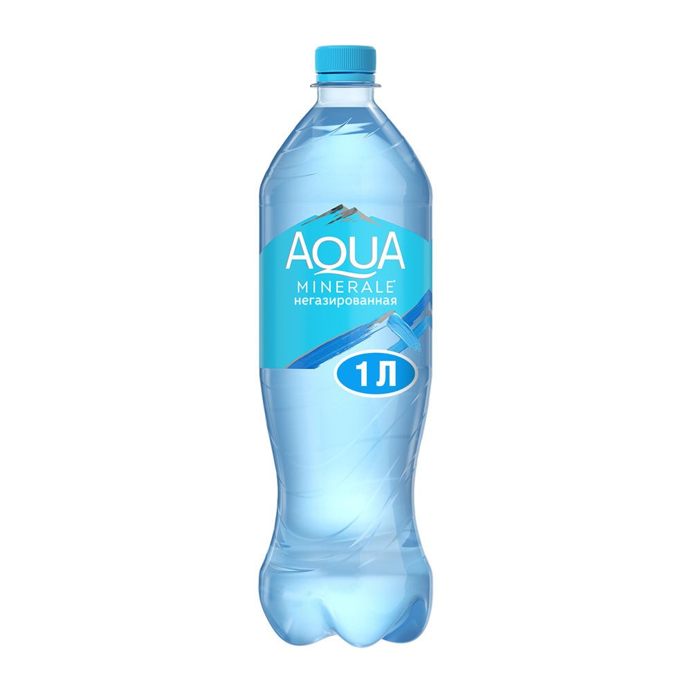 Купить вода aqua minerale негазированная 1л с доставкой на дом в ...