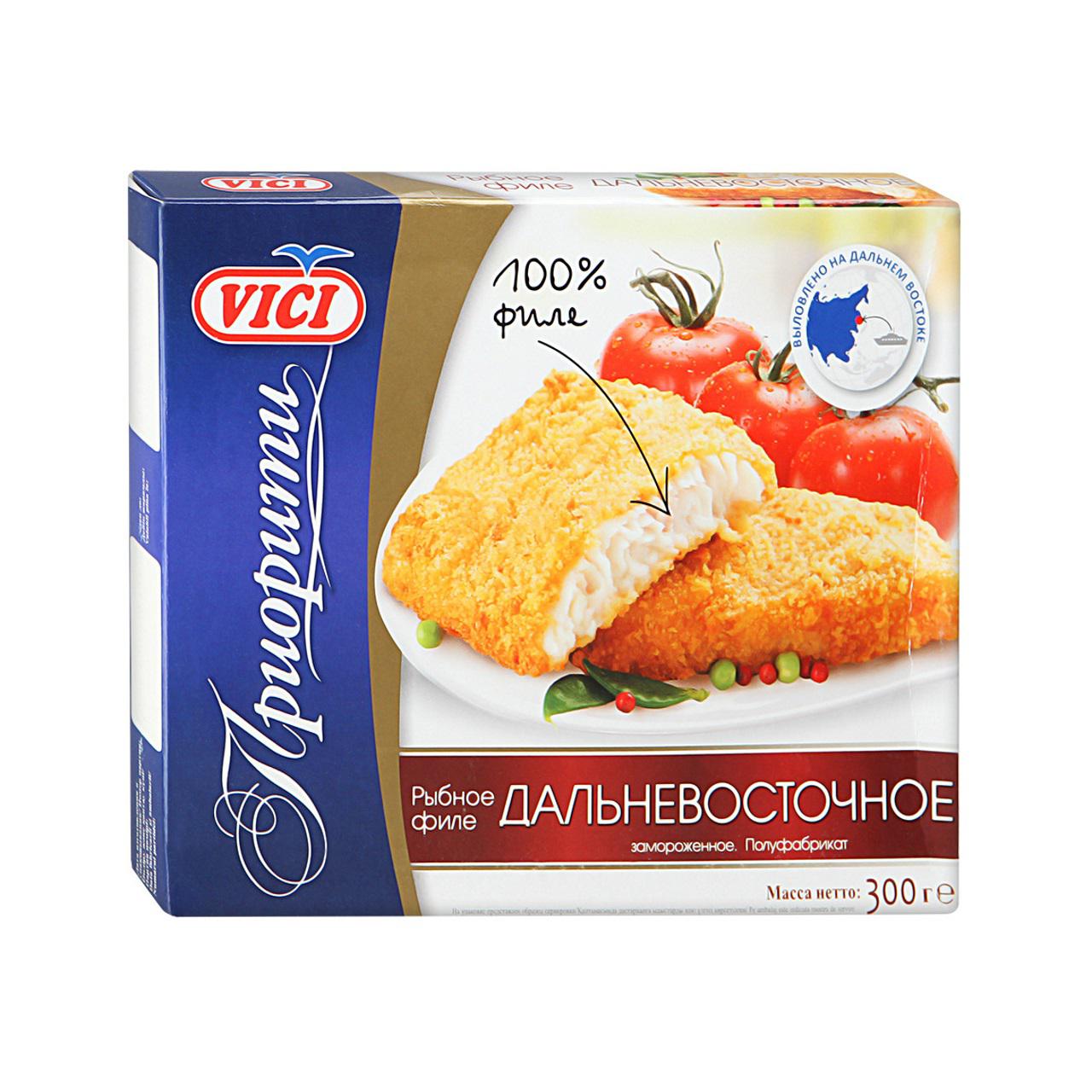 Купить филе рыбное vici дальневосточное 300г с доставкой на дом в ...