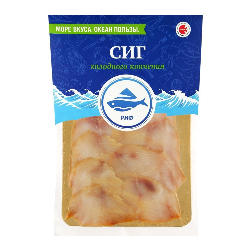 Изображение товара Сиг Риф Ломтики Холодного Копчения 100г