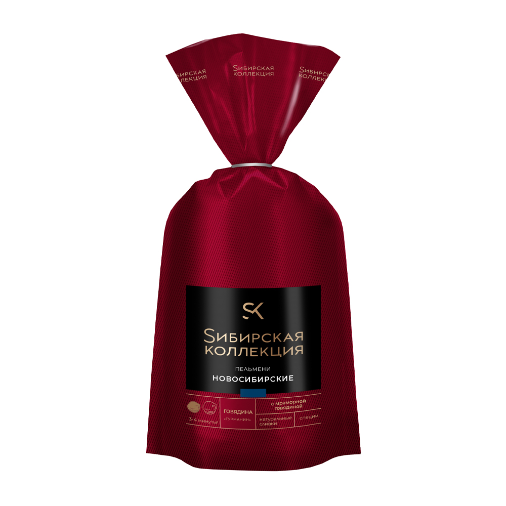 Изображение товара Пельмени Сибирская Коллекция Новосибирские 700г