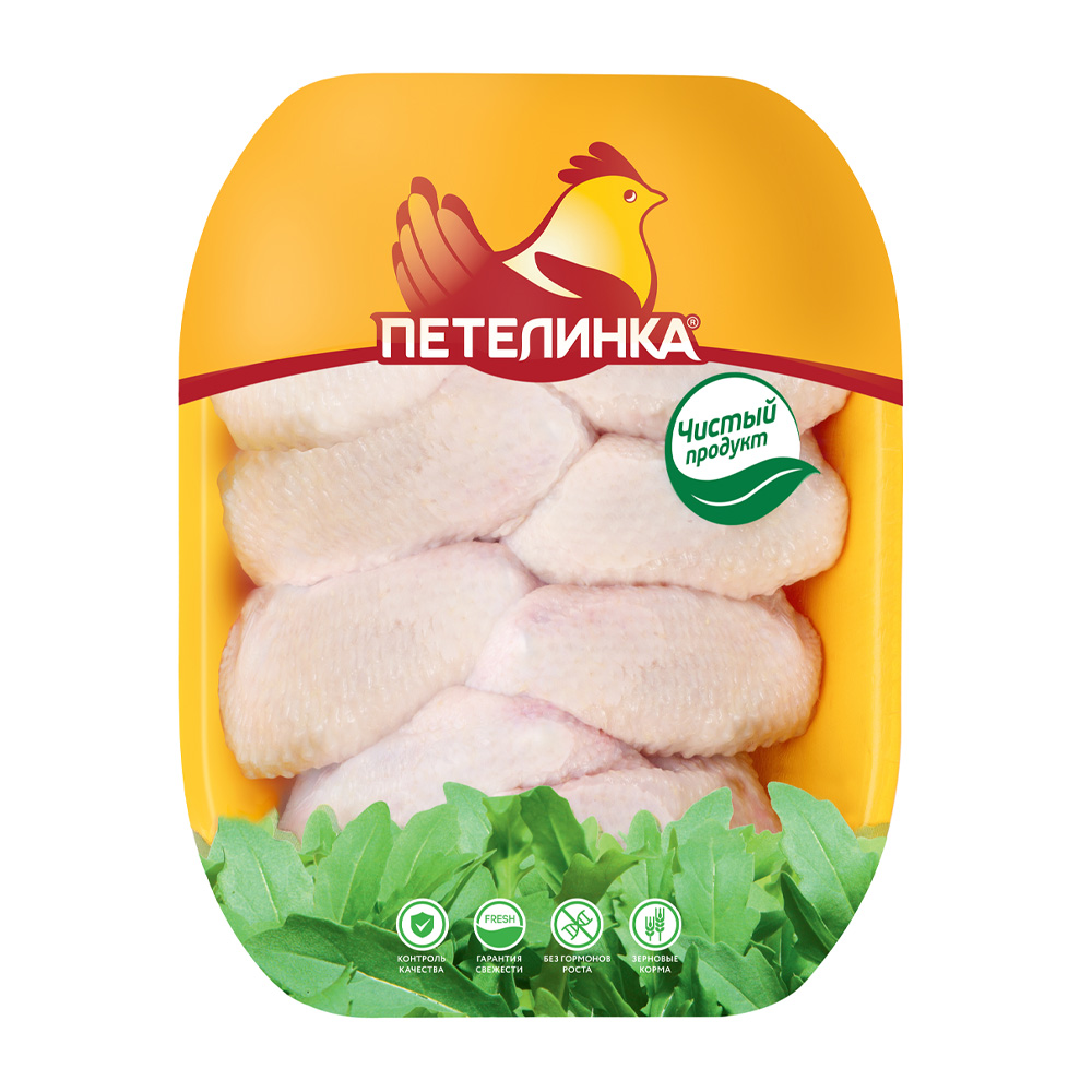 Купить крылья куриные петелинка охлажденные с доставкой на дом в магазине  SPAR