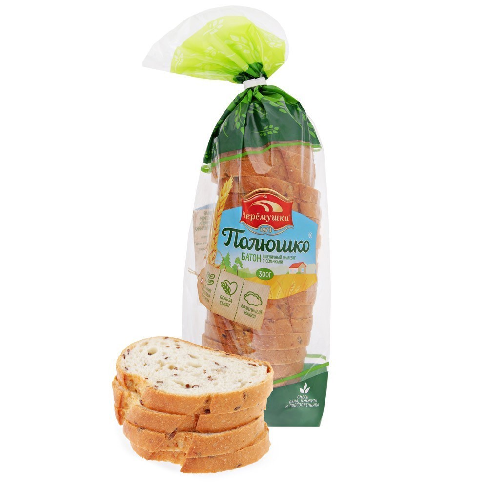 Изображение товара Батон Полюшко Нарезка 300г