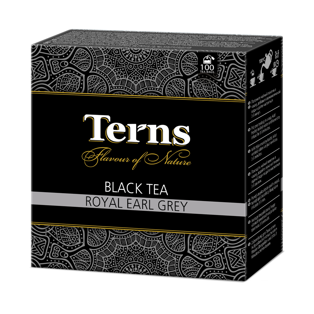 Купить чай черный terns royal earl grey 100 пакетиков с доставкой на ...