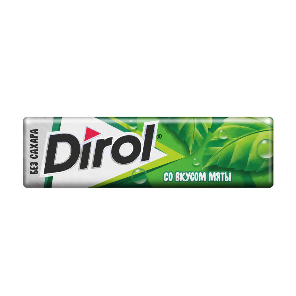Изображение товара Жевательная Резинка Dirol со Вкусом Мяты 13,6г