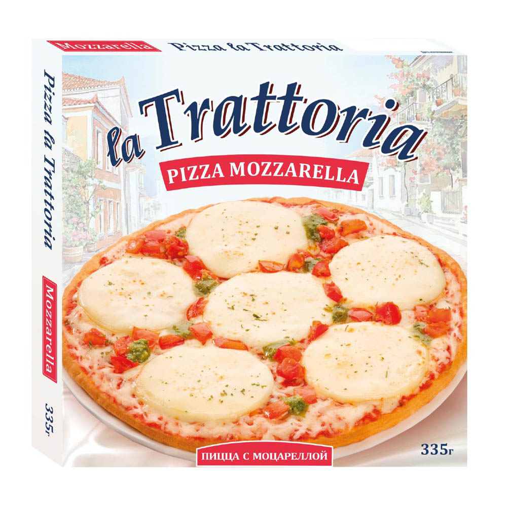 Изображение товара Пицца La Trattoria с Моцареллой 335г