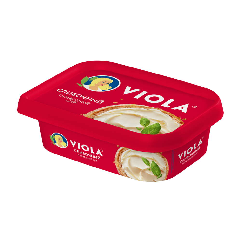 Купить сыр плавленый viola сливочный 50% 200г с доставкой на дом в ...
