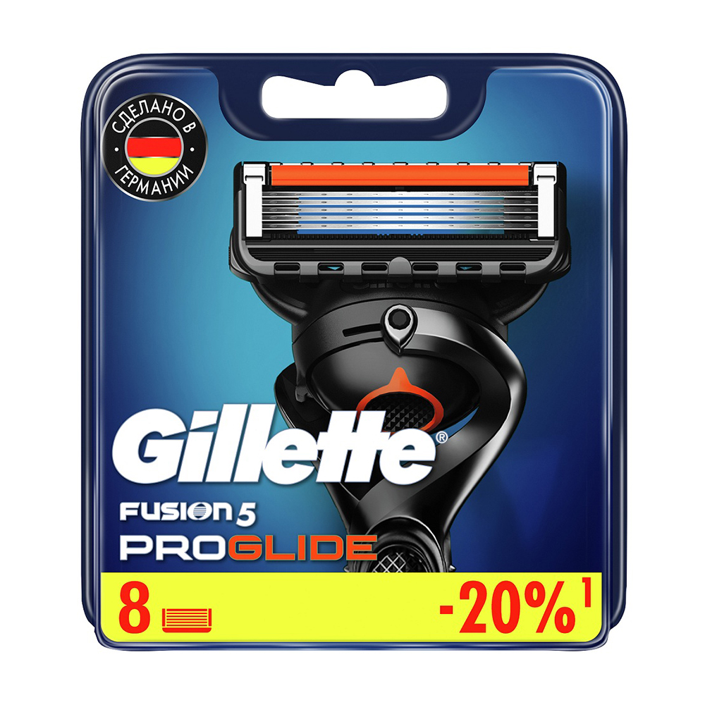 Изображение товара Gillette Fusion ProGlide сменные кассеты 8 шт