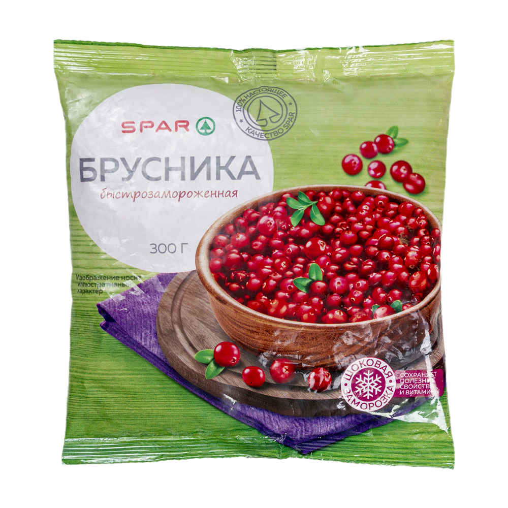 Купить брусника spar 300г с доставкой на дом в магазине SPAR