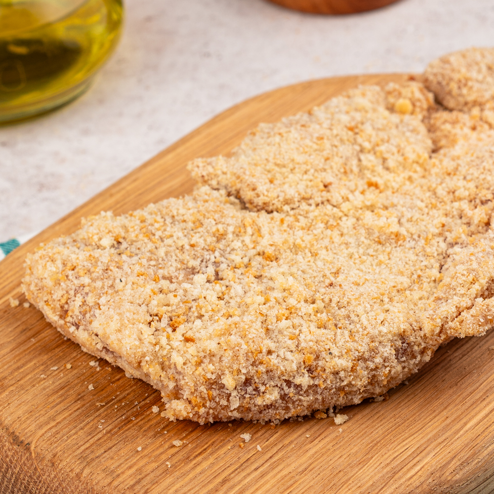 Изображение товара Свиной шницель в панировке - готовый полуфабрикат, 24 ч