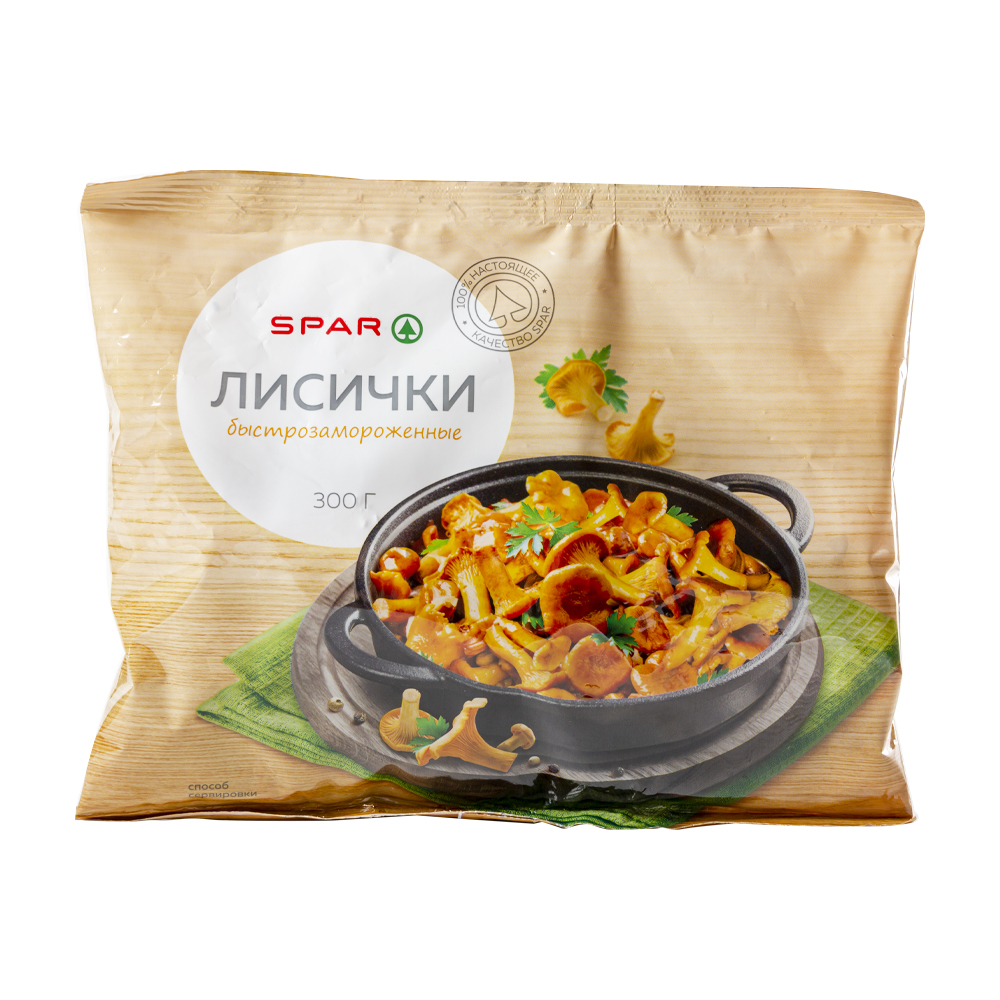 Купить лисички spar 300г с доставкой на дом в магазине SPAR