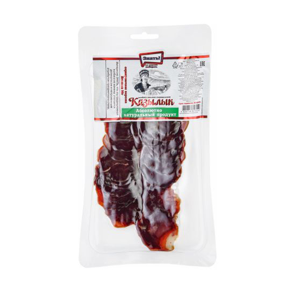 Изображение товара Казылык сыровяленая нарезка 90 г ЗНАТЬ!