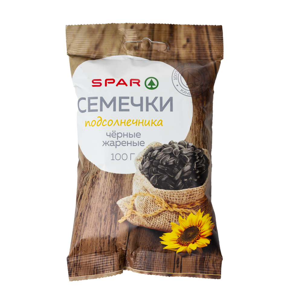 Купить семечки подсолнечника spar жареные 100г с доставкой на дом в  магазине SPAR