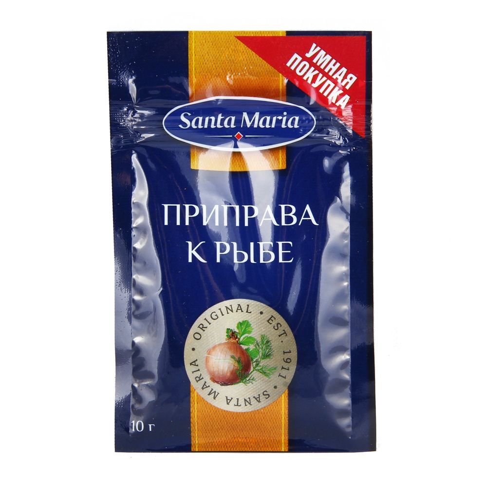 Купить приправа santa maria к рыбе 10г с доставкой на дом в магазине SPAR