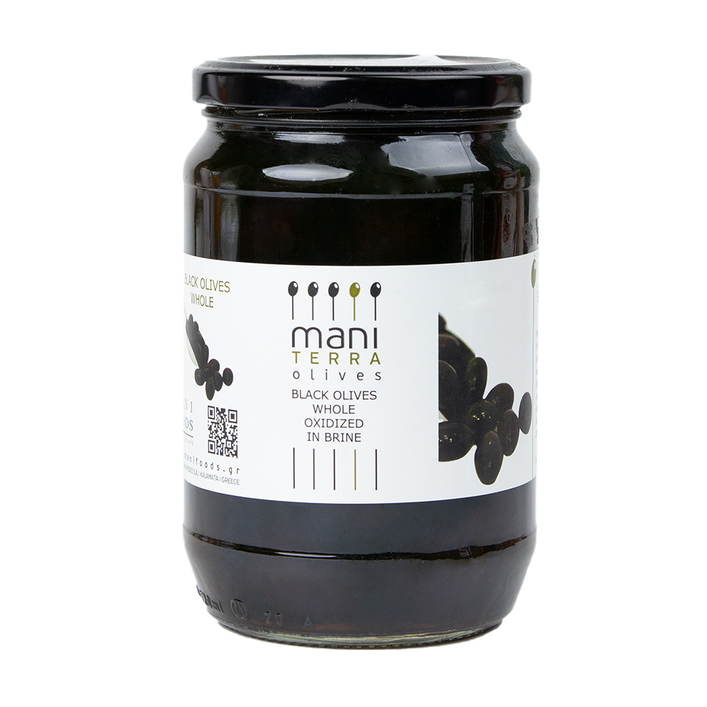 Изображение товара Маслины Гиганты Mani Terra с Косточкой 720мл Стекло