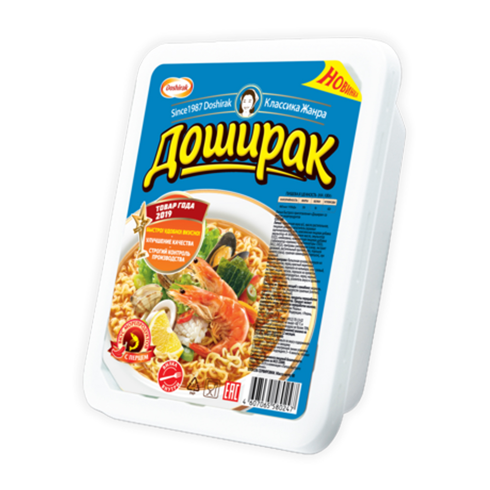Купить лапша доширак морепродукты 90г с доставкой на дом в магазине SPAR
