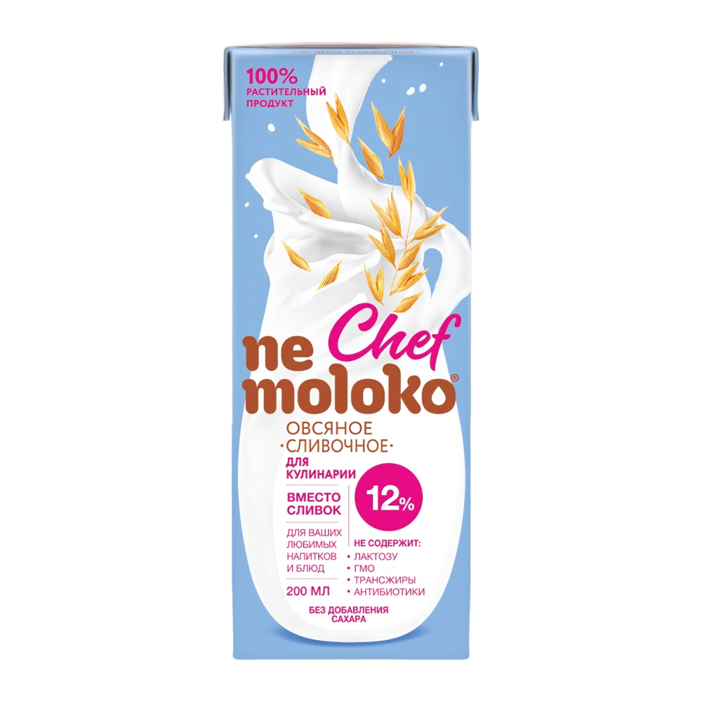 Изображение товара Напиток Овсяный Nemoloko Сливочный 0,2л